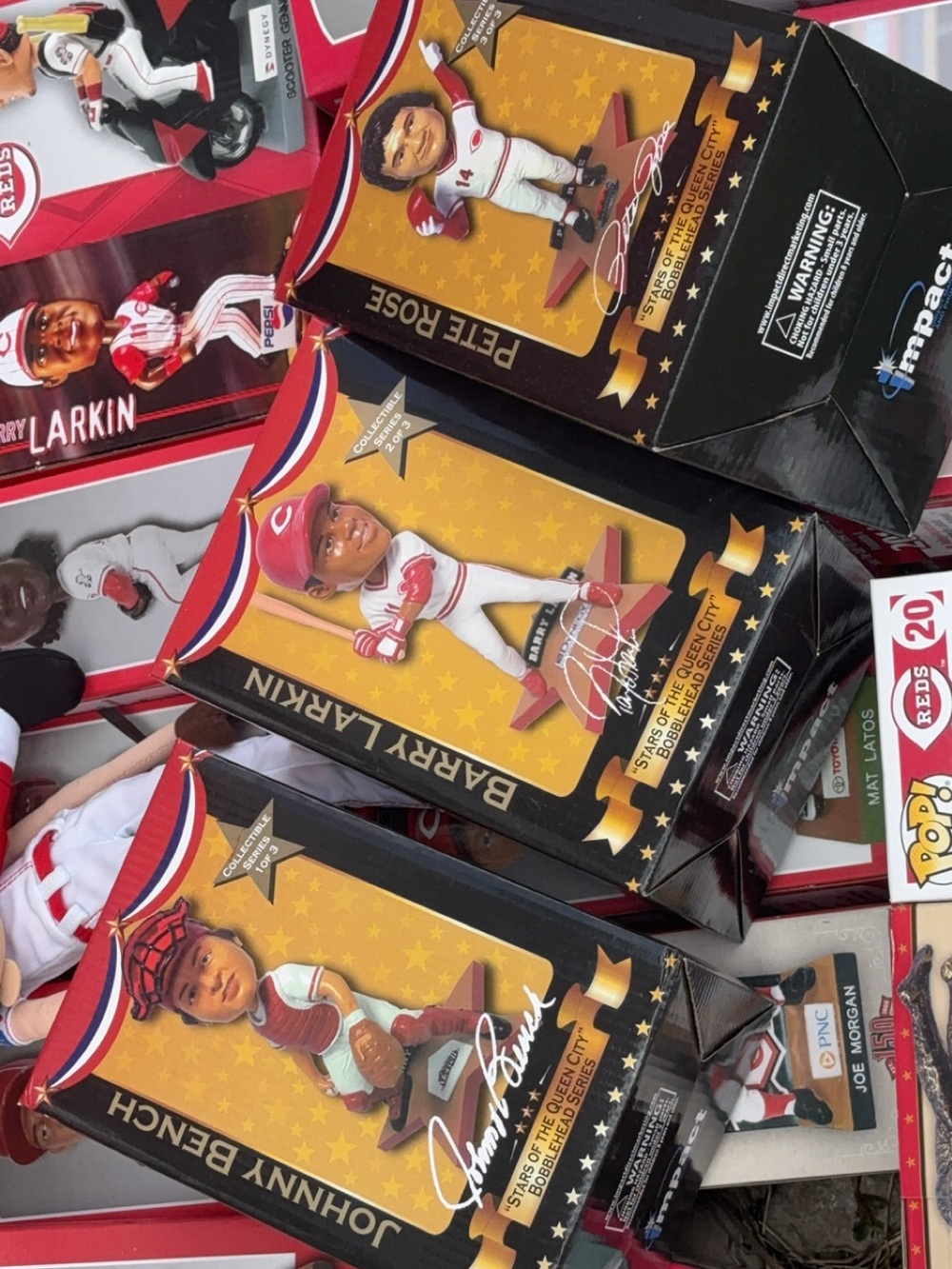 **REDS BOBBLEHEAD SALE**
REGULAR - 25 
LIMITED EDITION - 50 
WHOLESALE - 500